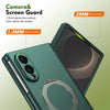 Husă Samsung Z Fold 8 MagRing integrală Frosted, Green