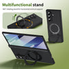 Husă Samsung Z Fold 8 Ultra MagRing integrală Frosted, Black