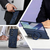Husă Samsung Z Fold 8 Ultra MagRing integrală Frosted, Blue