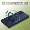 Husă Samsung Z Fold 8 Ultra MagRing integrală Frosted, Blue