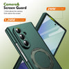 Husă Samsung Z Fold 8 Ultra MagRing integrală Frosted, Green
