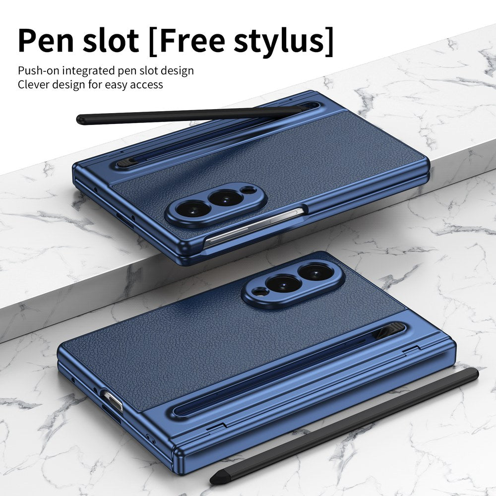 Husă Samsung Z Fold 8 Skin TouchPen, Blue