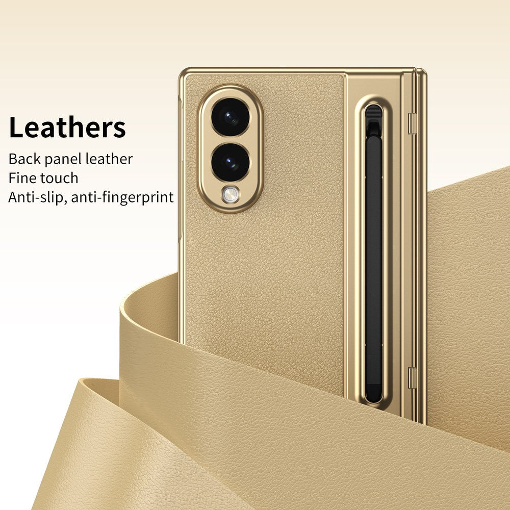 Husă Samsung Z Fold 8 Skin TouchPen, Gold