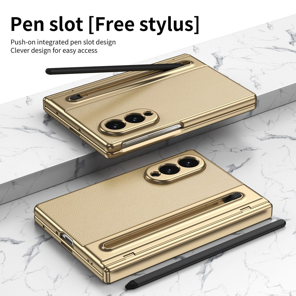 Husă Samsung Z Fold 8 Skin TouchPen, Gold