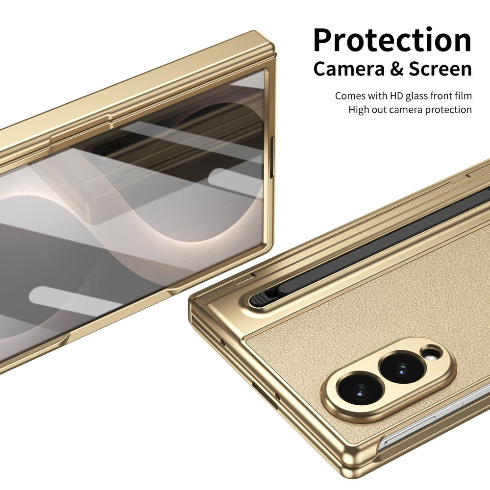 Husă Samsung Z Fold 8 Skin TouchPen, Gold
