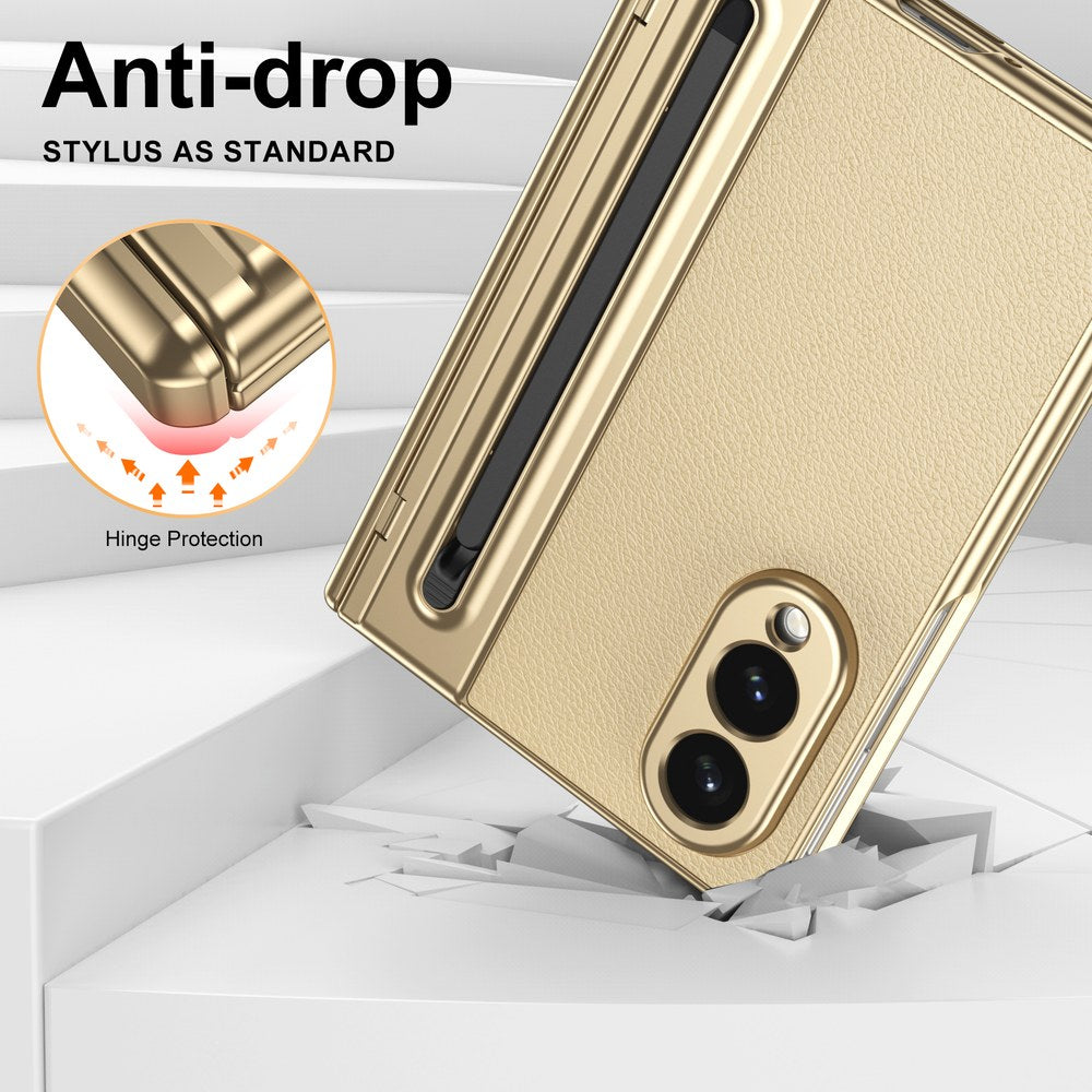 Husă Samsung Z Fold 8 Skin TouchPen, Gold