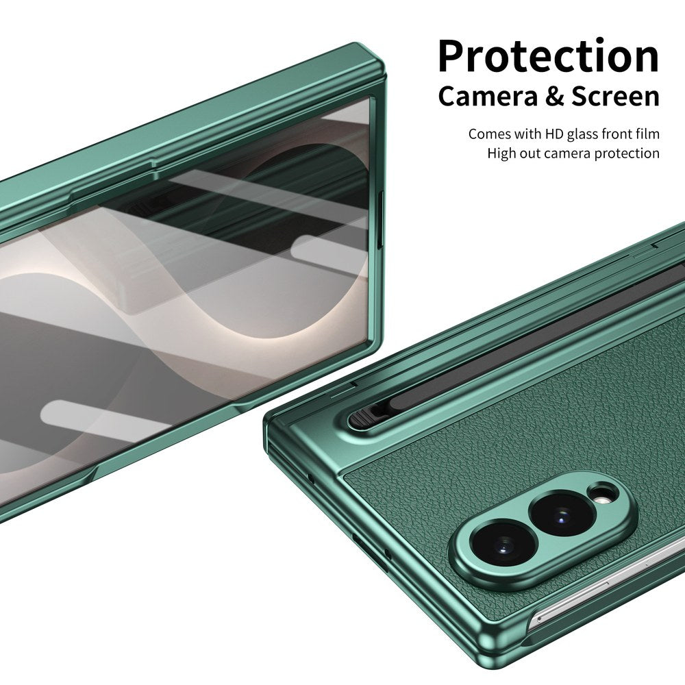 Husă Samsung Z Fold 8 Skin TouchPen, Green