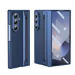 Husă Samsung Z Fold 8 Ultra Skin TouchPen, Blue