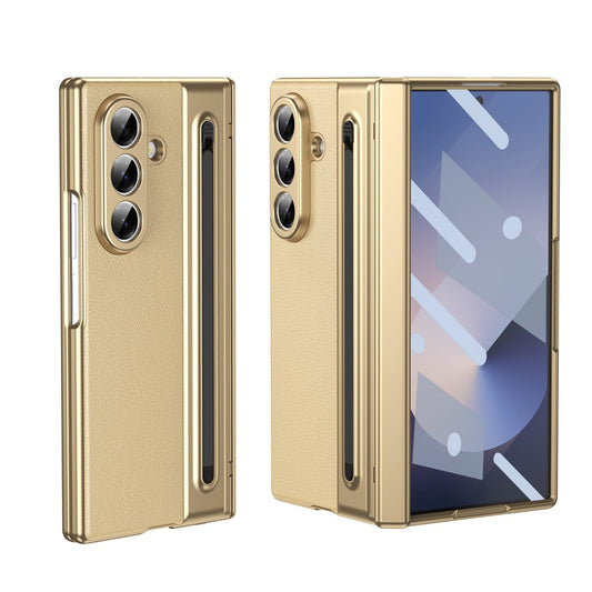 Husă Samsung Z Fold 8 Ultra Skin TouchPen, Gold