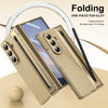 Husă Samsung Z Fold 8 Ultra Skin TouchPen, Gold