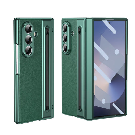 Husă Samsung Z Fold 8 Ultra Skin TouchPen, Green