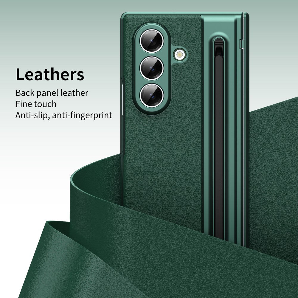 Husă Samsung Z Fold 8 Ultra Skin TouchPen, Green