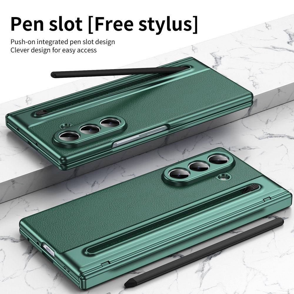 Husă Samsung Z Fold 8 Ultra Skin TouchPen, Green