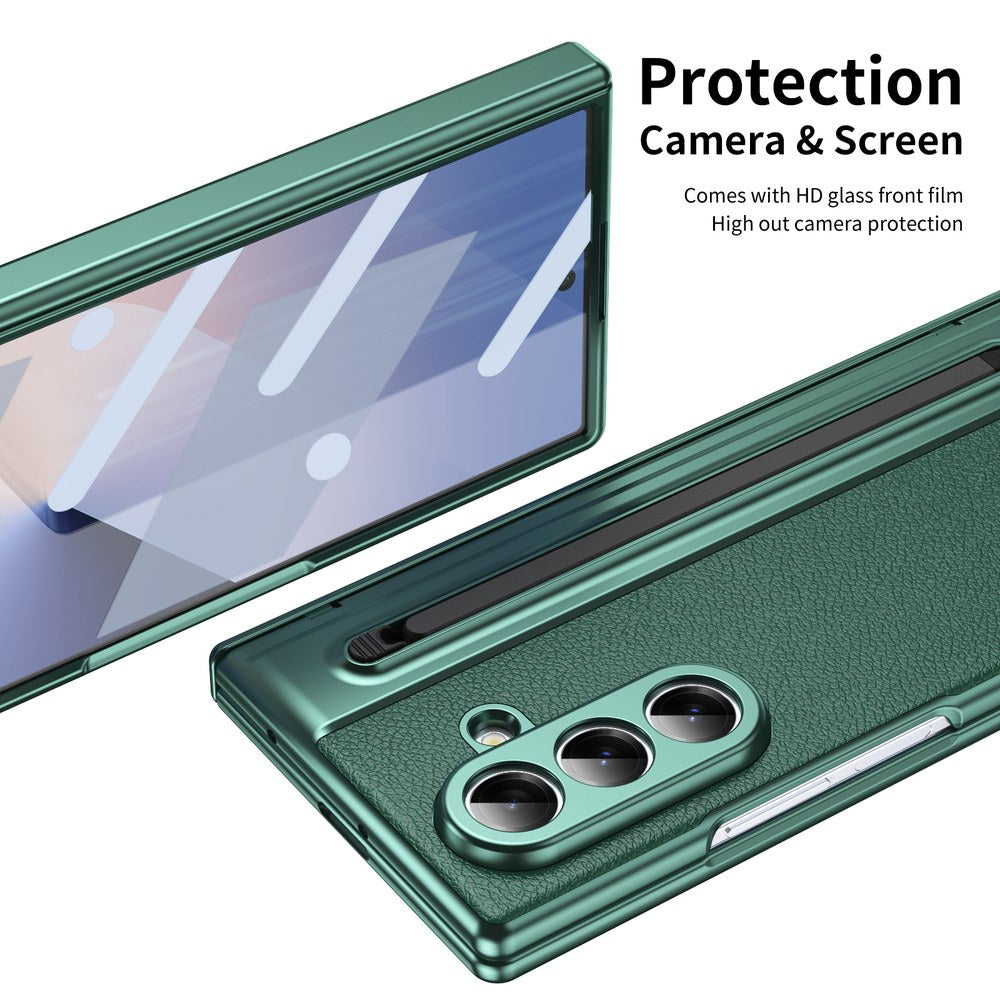 Husă Samsung Z Fold 8 Ultra Skin TouchPen, Green