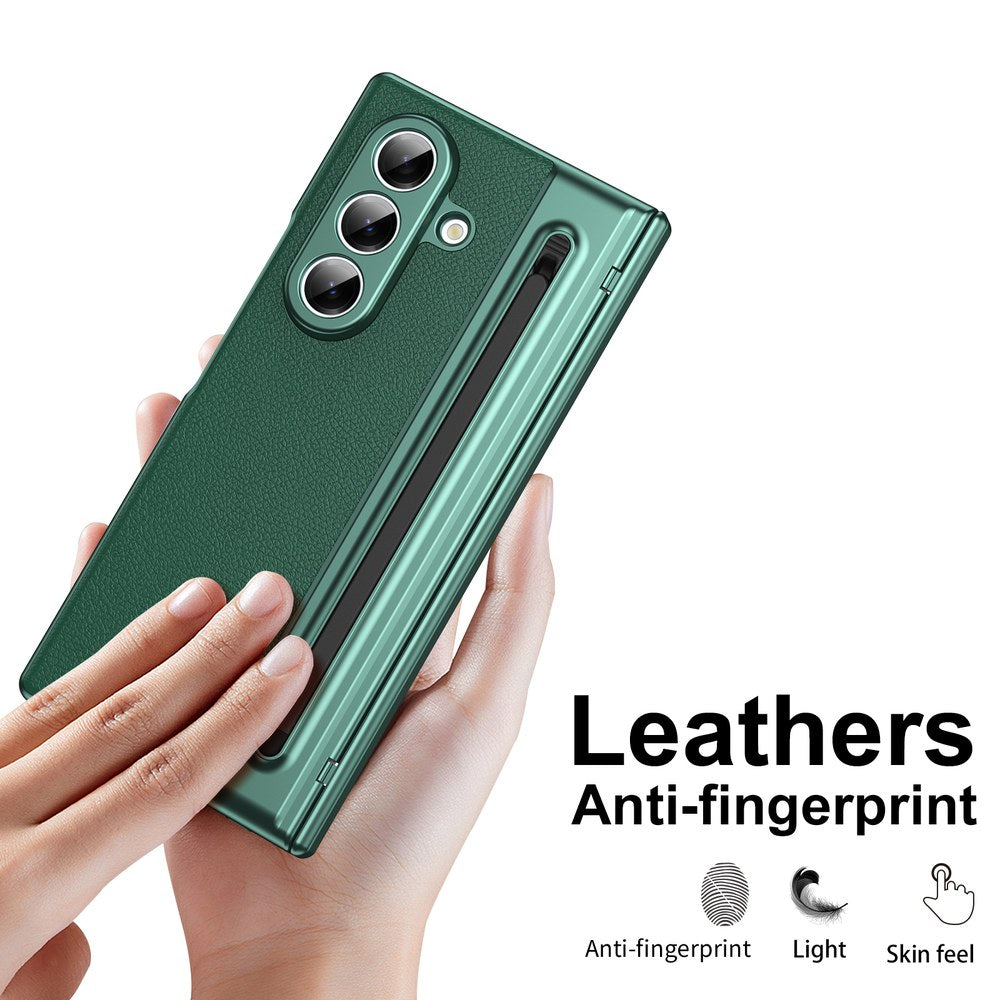 Husă Samsung Z Fold 8 Ultra Skin TouchPen, Green
