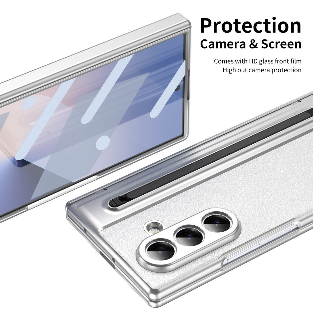 Husă Samsung Z Fold 8 Ultra Skin TouchPen, White