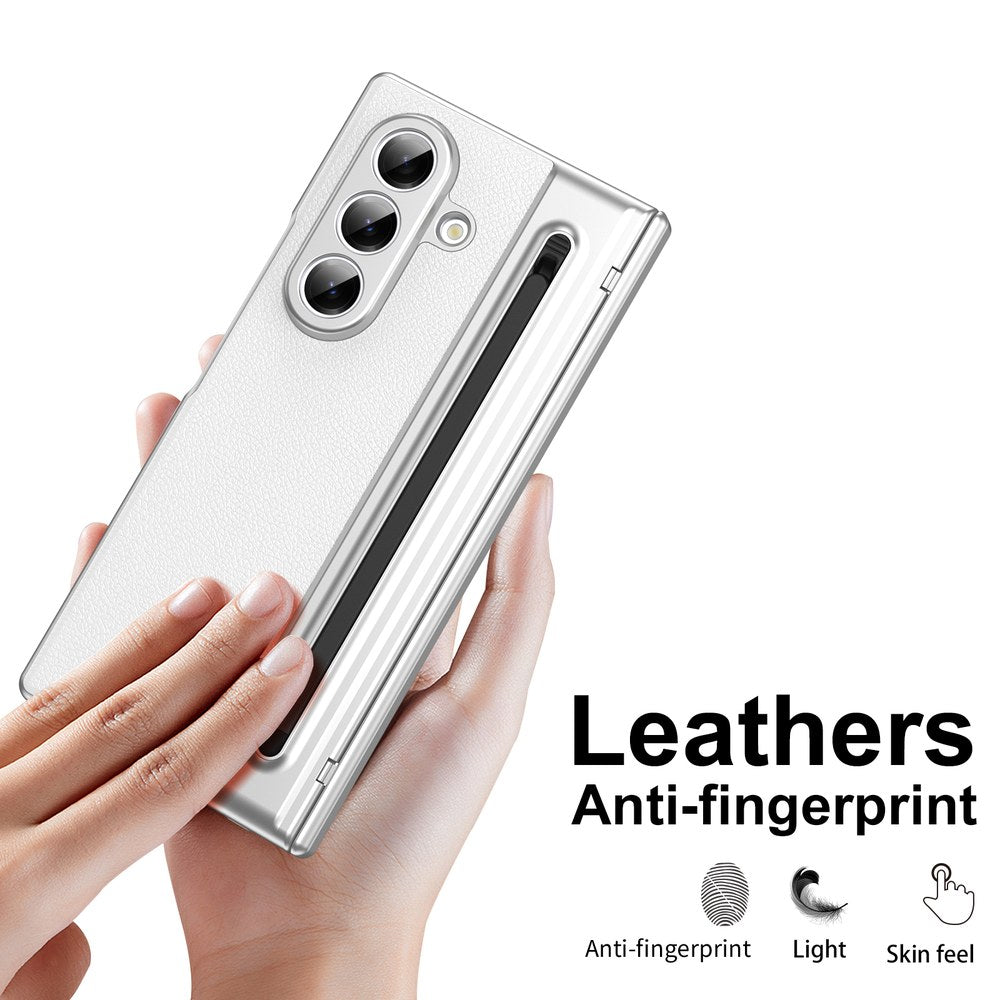 Husă Samsung Z Fold 8 Ultra Skin TouchPen, White