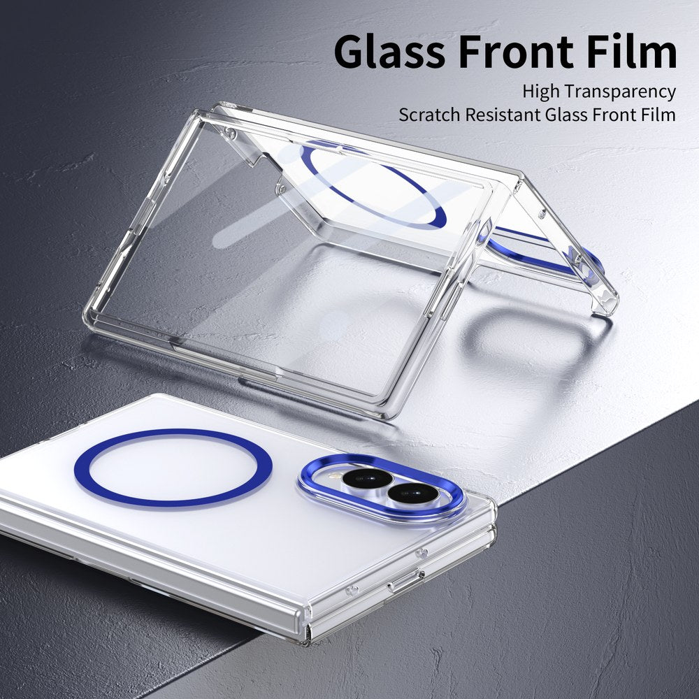 Husă Samsung Z Fold 8 IceMag integrală, Blue