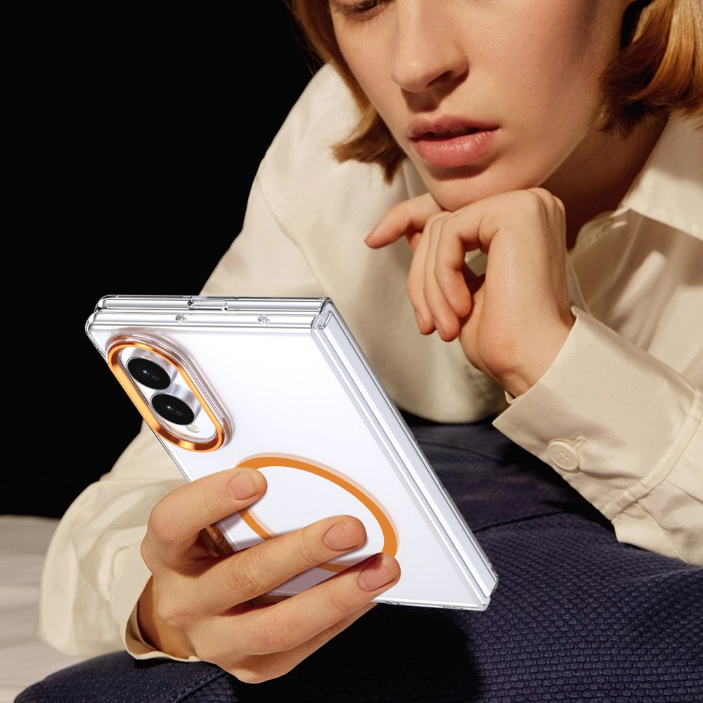 Husă Samsung Z Fold 8 IceMag integrală, Orange