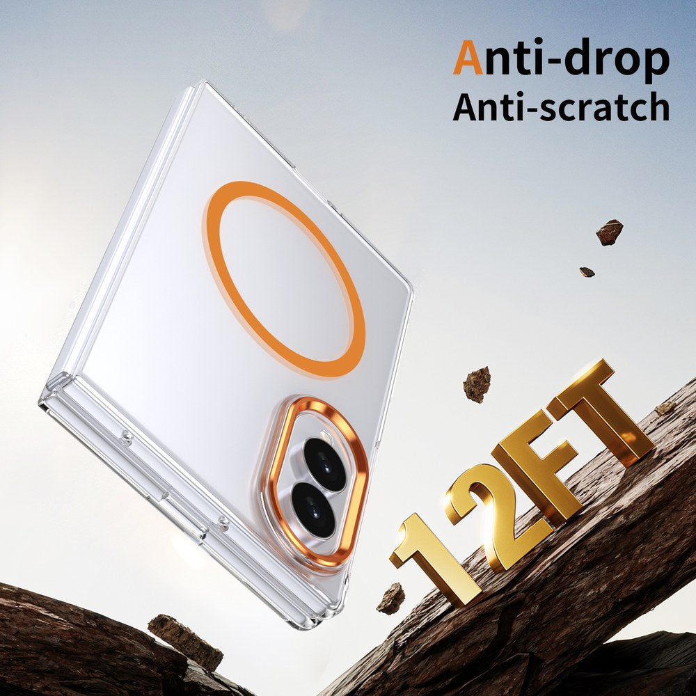 Husă Samsung Z Fold 8 IceMag integrală, Orange