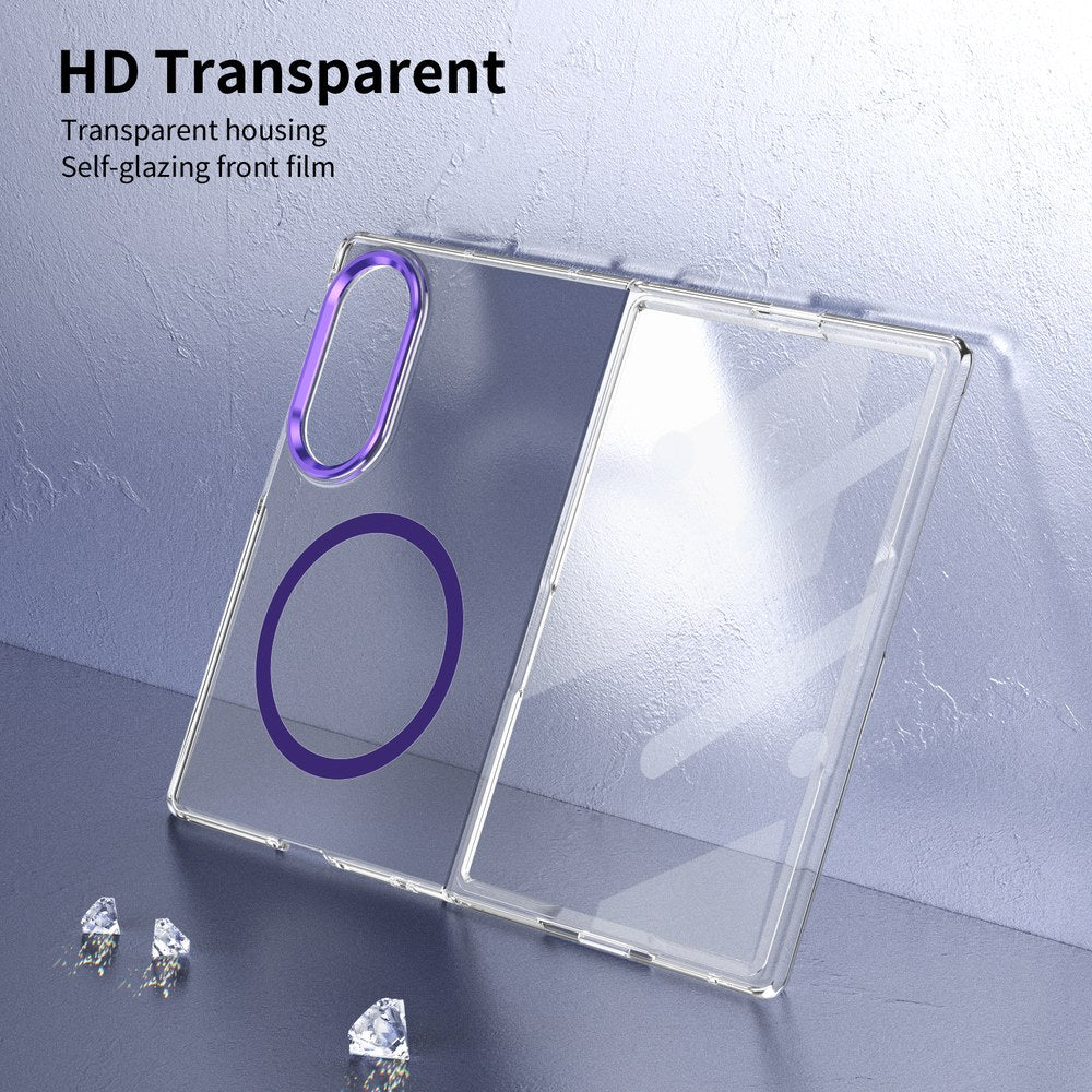 Husă Samsung Z Fold 8 IceMag integrală, Purple