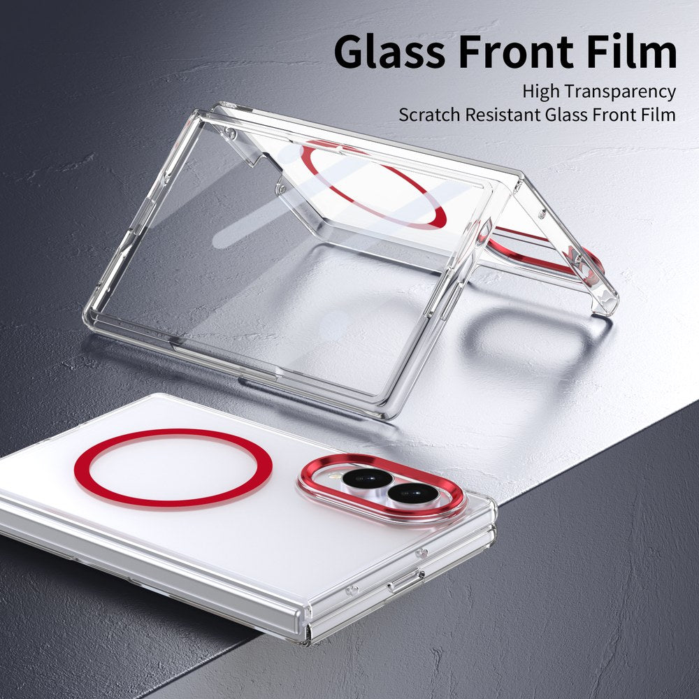 Husă Samsung Z Fold 8 IceMag integrală, Red