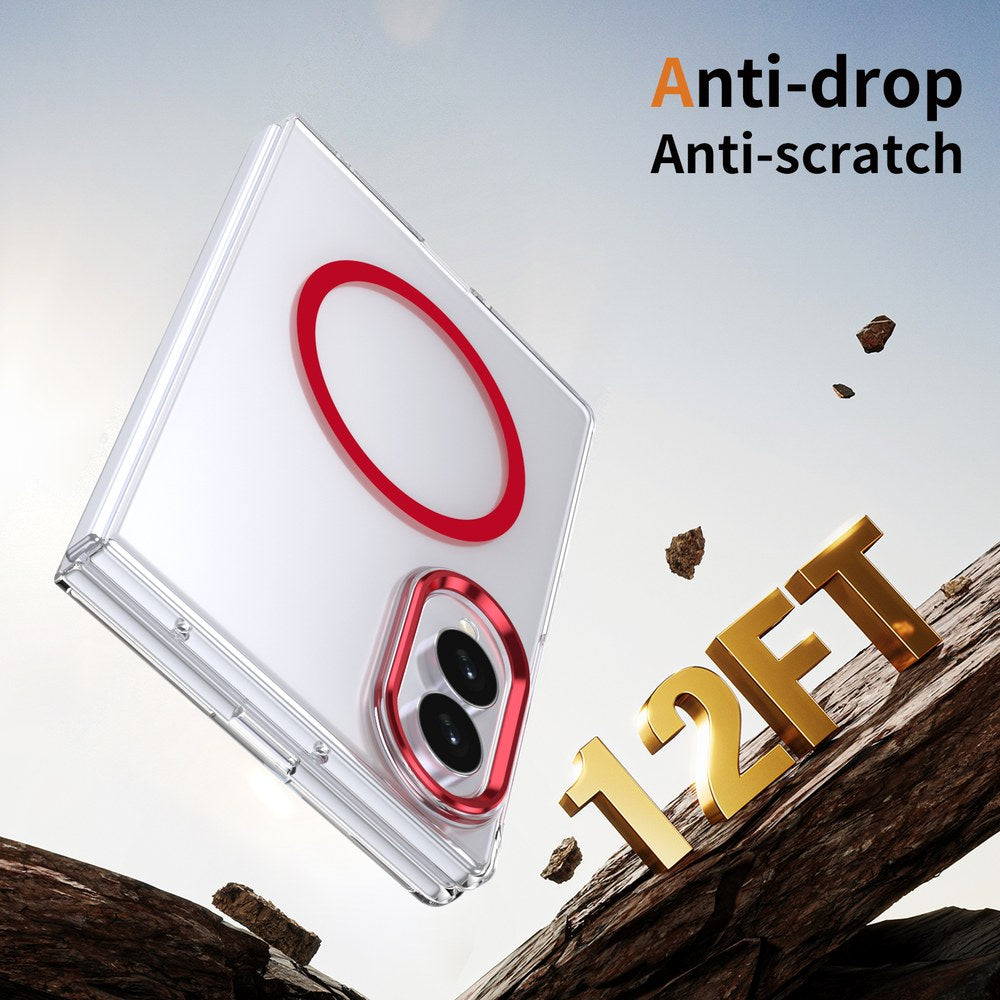 Husă Samsung Z Fold 8 IceMag integrală, Red