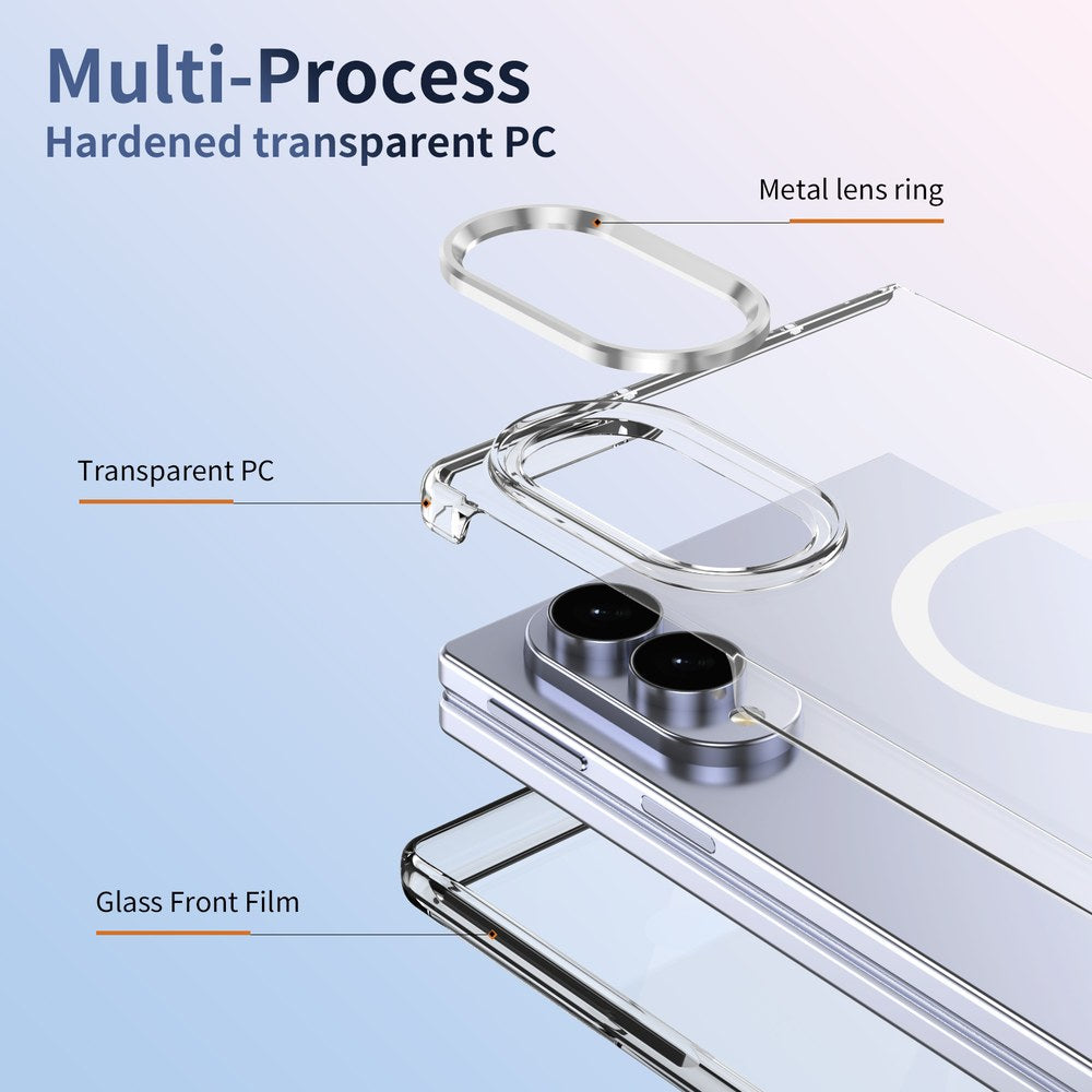 Husă Samsung Z Fold 8 IceMag integrală, Silver
