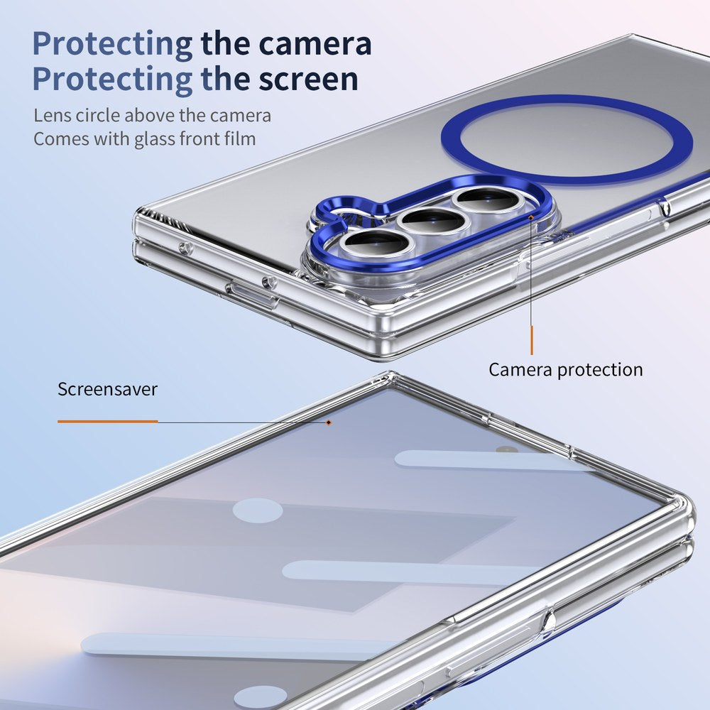 Husă Samsung Z Fold 8 Ultra IceMag integrală, Blue