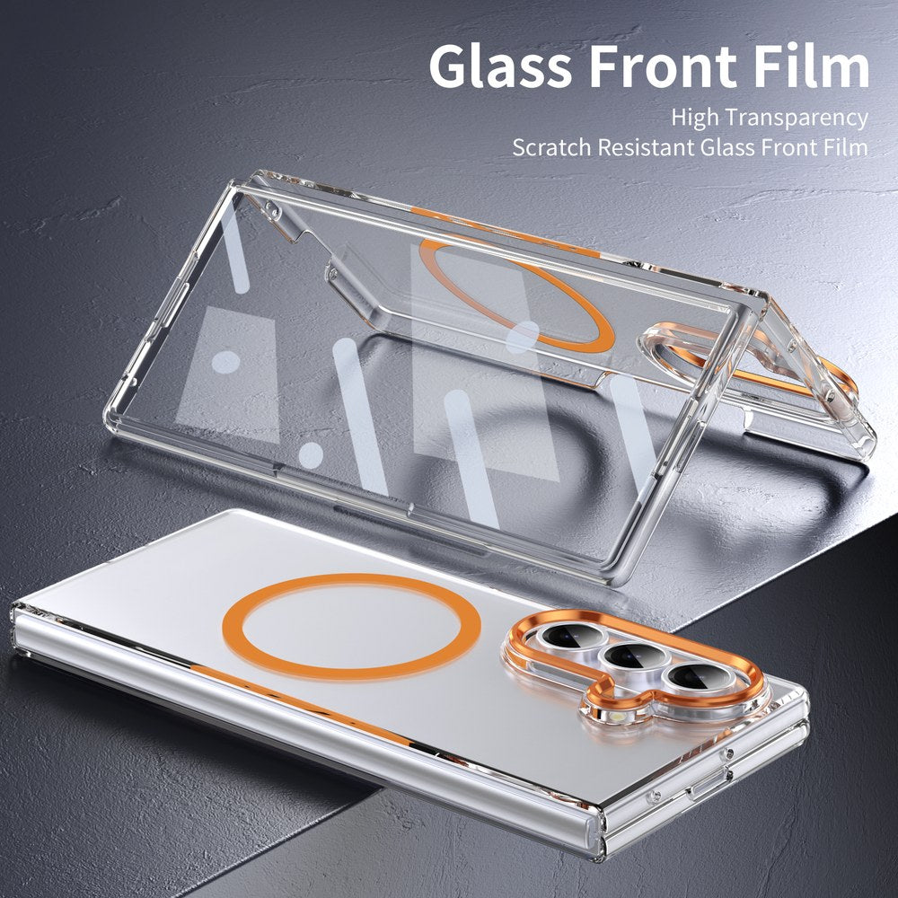 Husă Samsung Z Fold 8 Ultra IceMag integrală, Orange