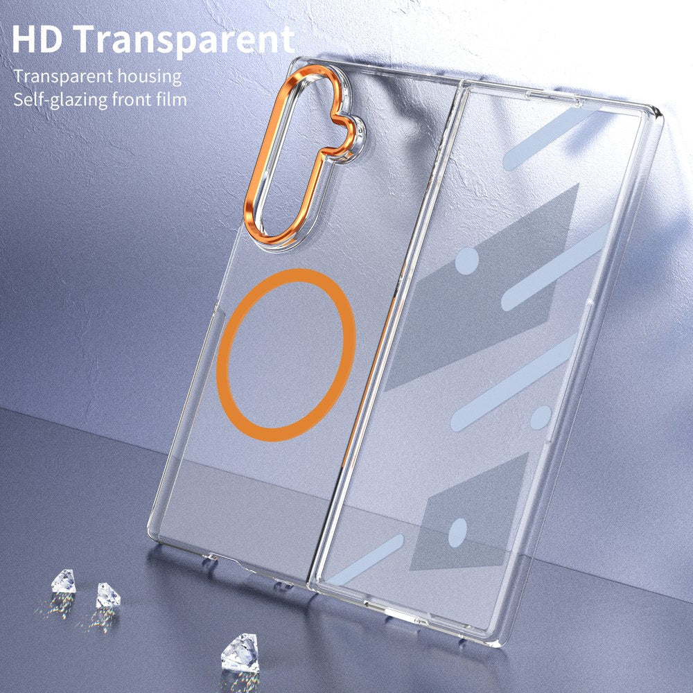 Husă Samsung Z Fold 8 Ultra IceMag integrală, Orange