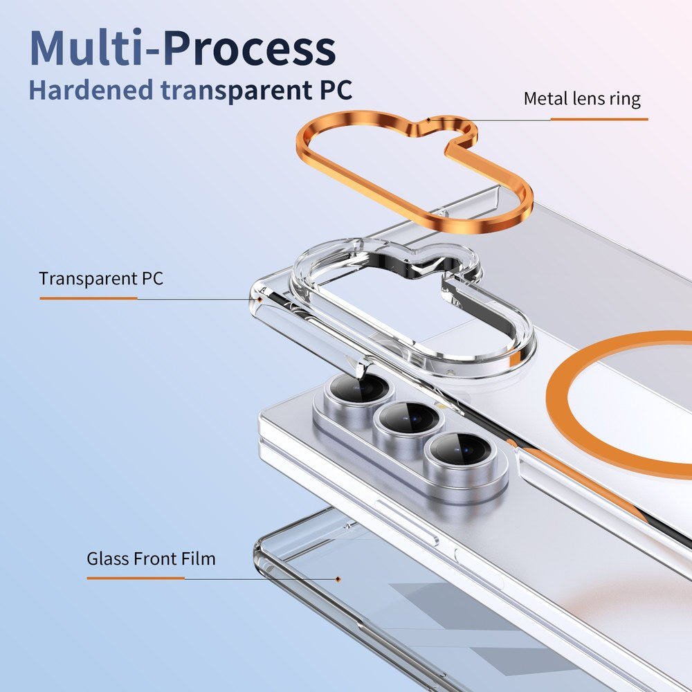 Husă Samsung Z Fold 8 Ultra IceMag integrală, Orange