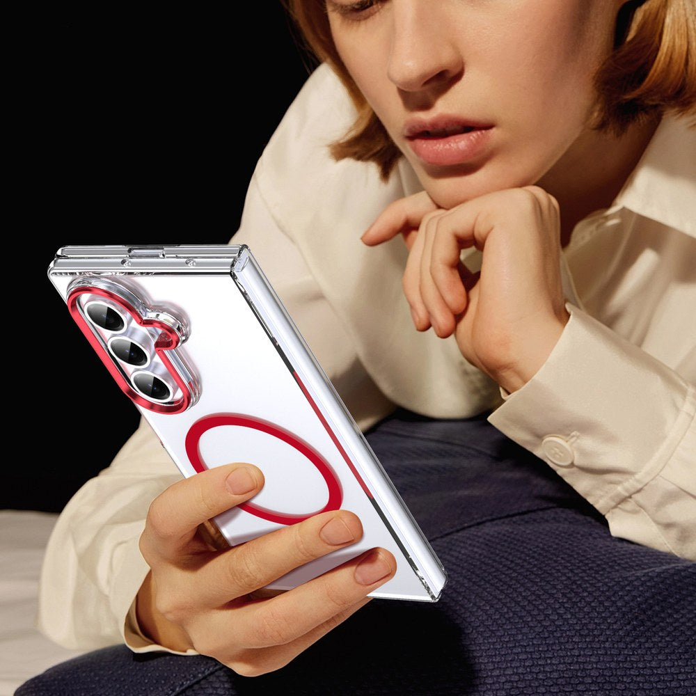 Husă Samsung Z Fold 8 Ultra IceMag integrală, Red