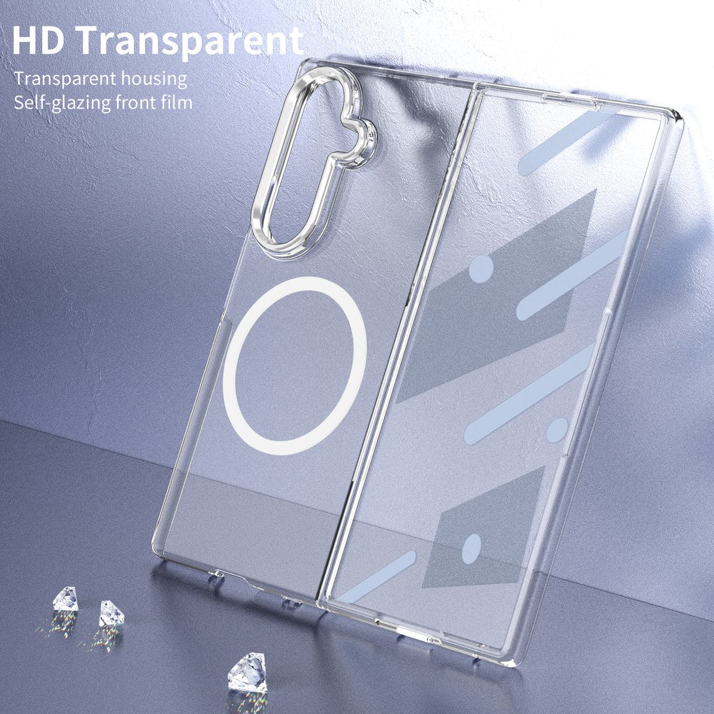 Husă Samsung Z Fold 8 Ultra IceMag integrală, Silver