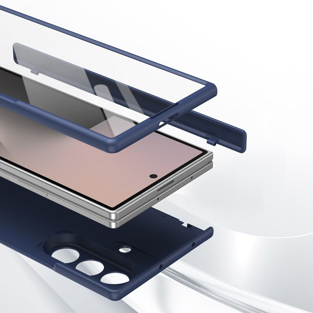 Husă Samsung Z Fold 8 Ultra MagThin integrală, Navy Blue