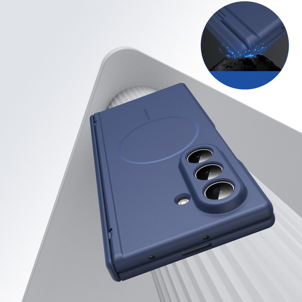 Husă Samsung Z Fold 8 Ultra MagThin integrală, Navy Blue