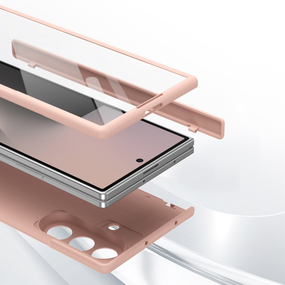 Husă Samsung Z Fold 8 Ultra MagThin integrală, Pink