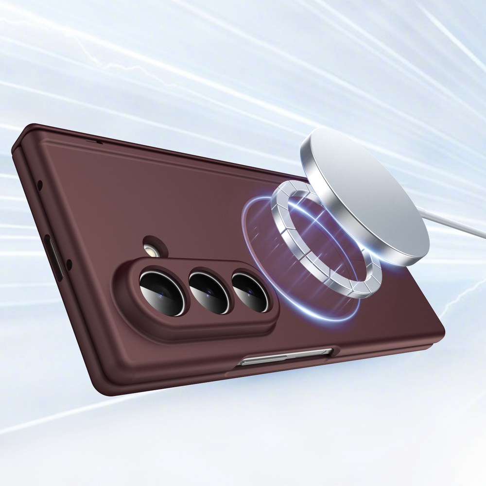 Husă Samsung Z Fold 8 Ultra MagThin integrală, Bordo