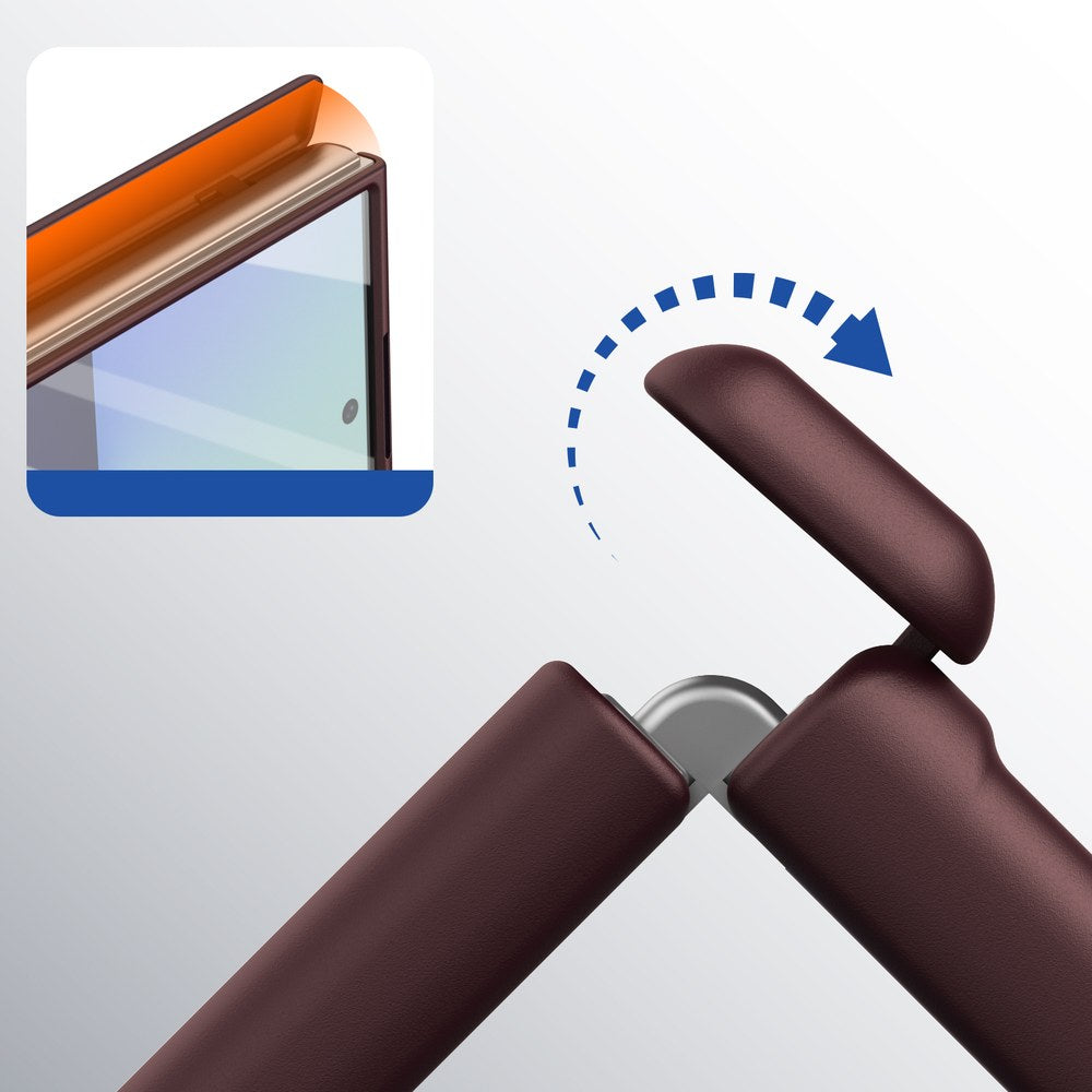 Husă Samsung Z Fold 8 Ultra MagThin integrală, Bordo