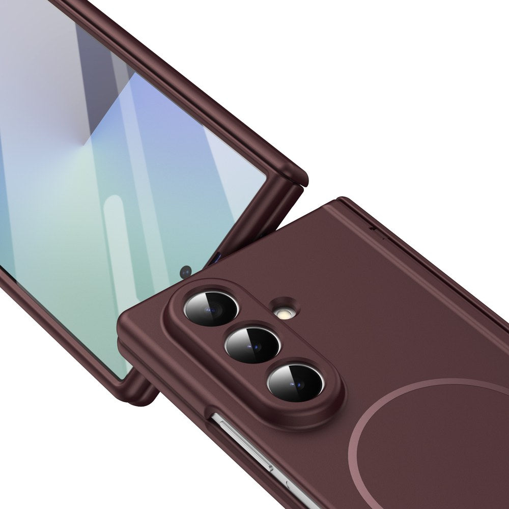 Husă Samsung Z Fold 8 Ultra MagThin integrală, Bordo