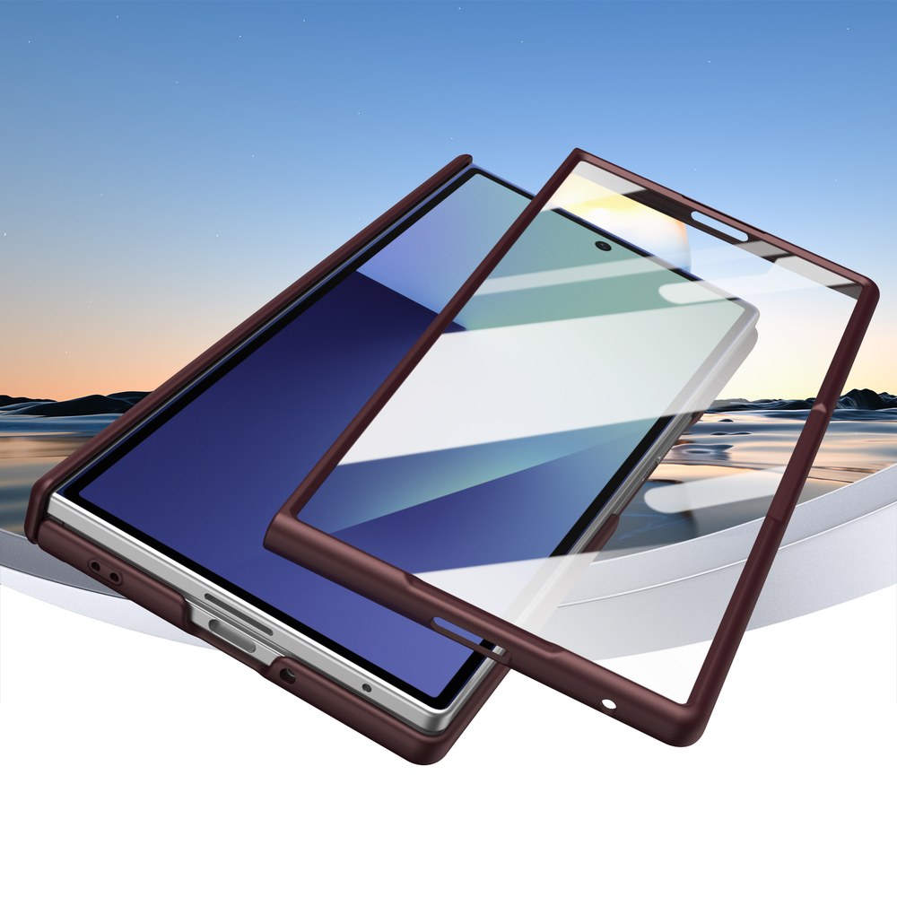 Husă Samsung Z Fold 8 Ultra MagThin integrală, Bordo