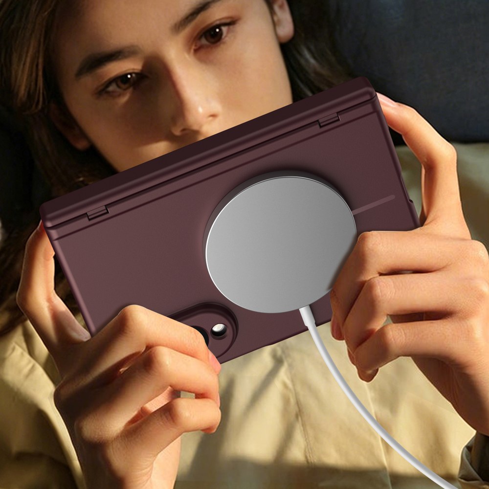 Husă Samsung Z Fold 8 MagThin integrală, Bordo
