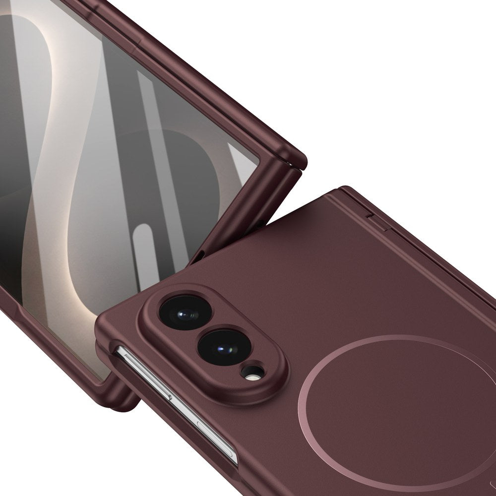 Husă Samsung Z Fold 8 MagThin integrală, Bordo