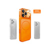 Husa iPhone 17 Pro, SlimCase, GlassGuard, Skin S17 Titan, Orange
