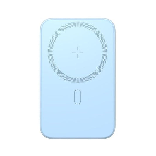 Baterie externa cu incarcare MagSafe, Wireless, Magnetic, 20W, 10000mAh, BLUE