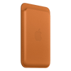 Portofel din Piele compatibil cu iPhone cu MagSafe, Golden Brown