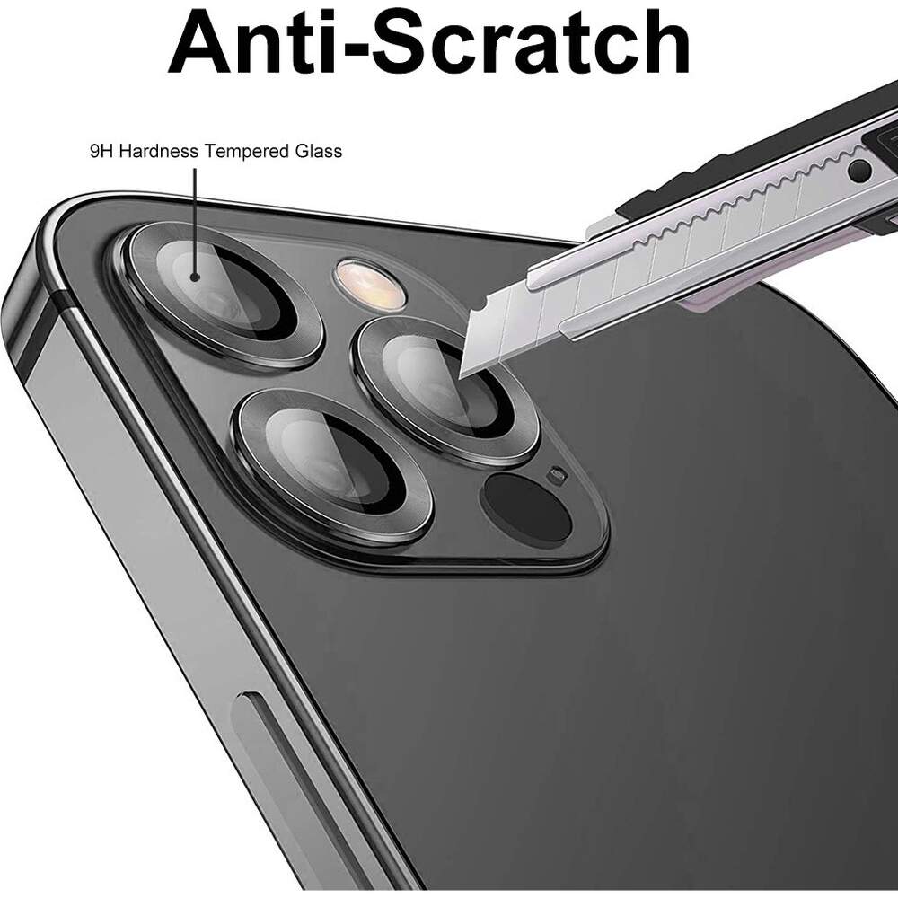 Folie Sticla iPhone 15 Pro Max, Protectie Camere individuale - mag-genius-accesorii