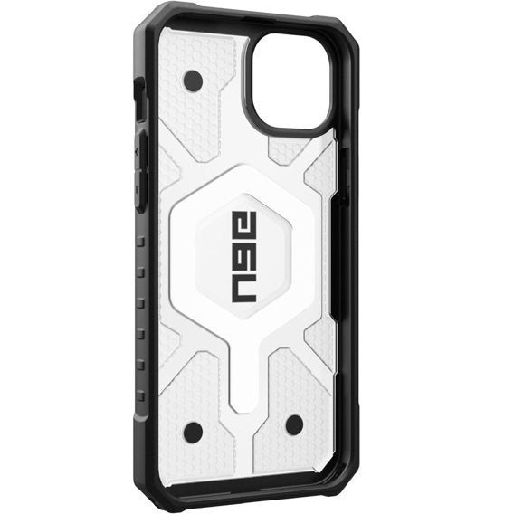Husa UAG Pathfinder MagSafe Transparentă pentru iPhone 15 Plus Ice