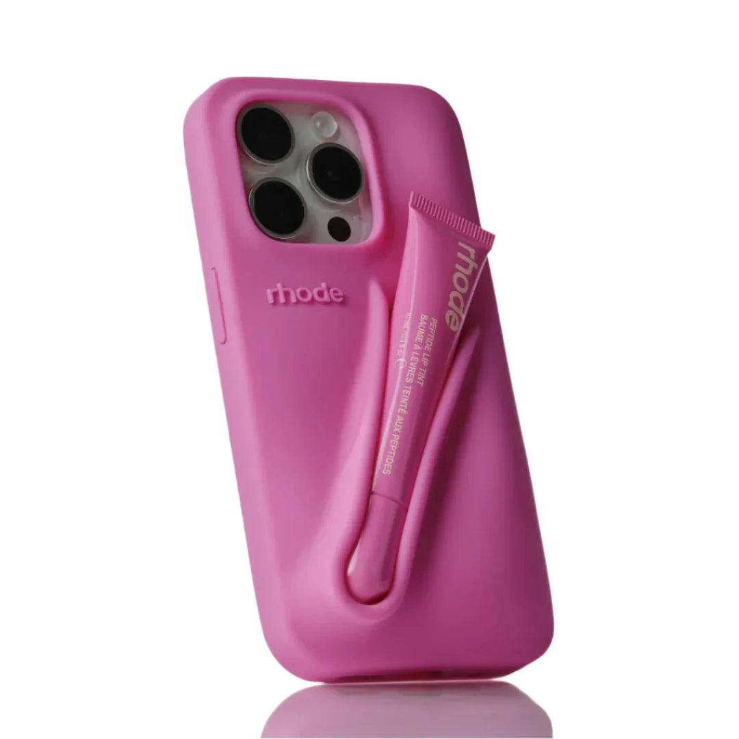 Husa iPhone 13 Rhode,culoare Shortcake+ Luciu inclus