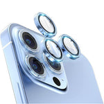Sticla de protectie camere pentru iPhone 13 Pro, Albastru